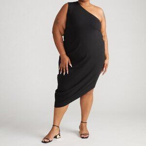 Universal Standard Black Geneva 1 Sleeve Dress - NWT (Sold Out in Stores)